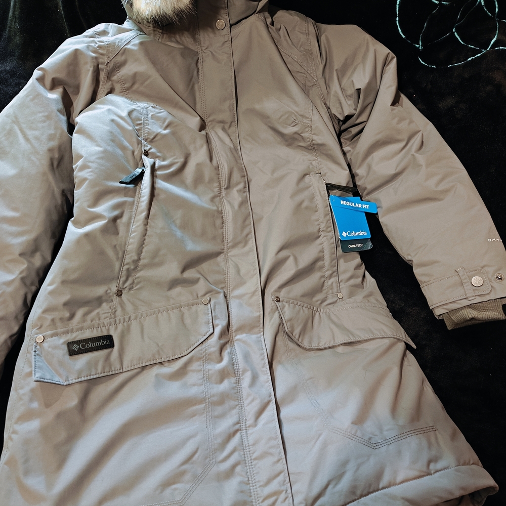 NWT Columbia City Gray Icelandite TurboDown II Jacket (M)